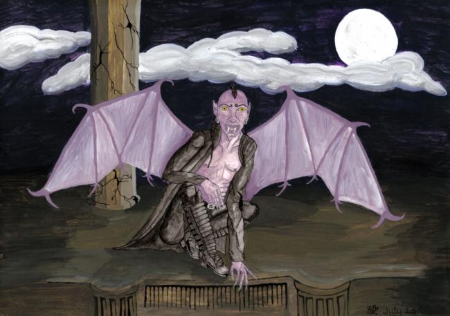Gargoyle coloured July 06